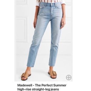 Madewell Perfect Vintage High-Rise jeans